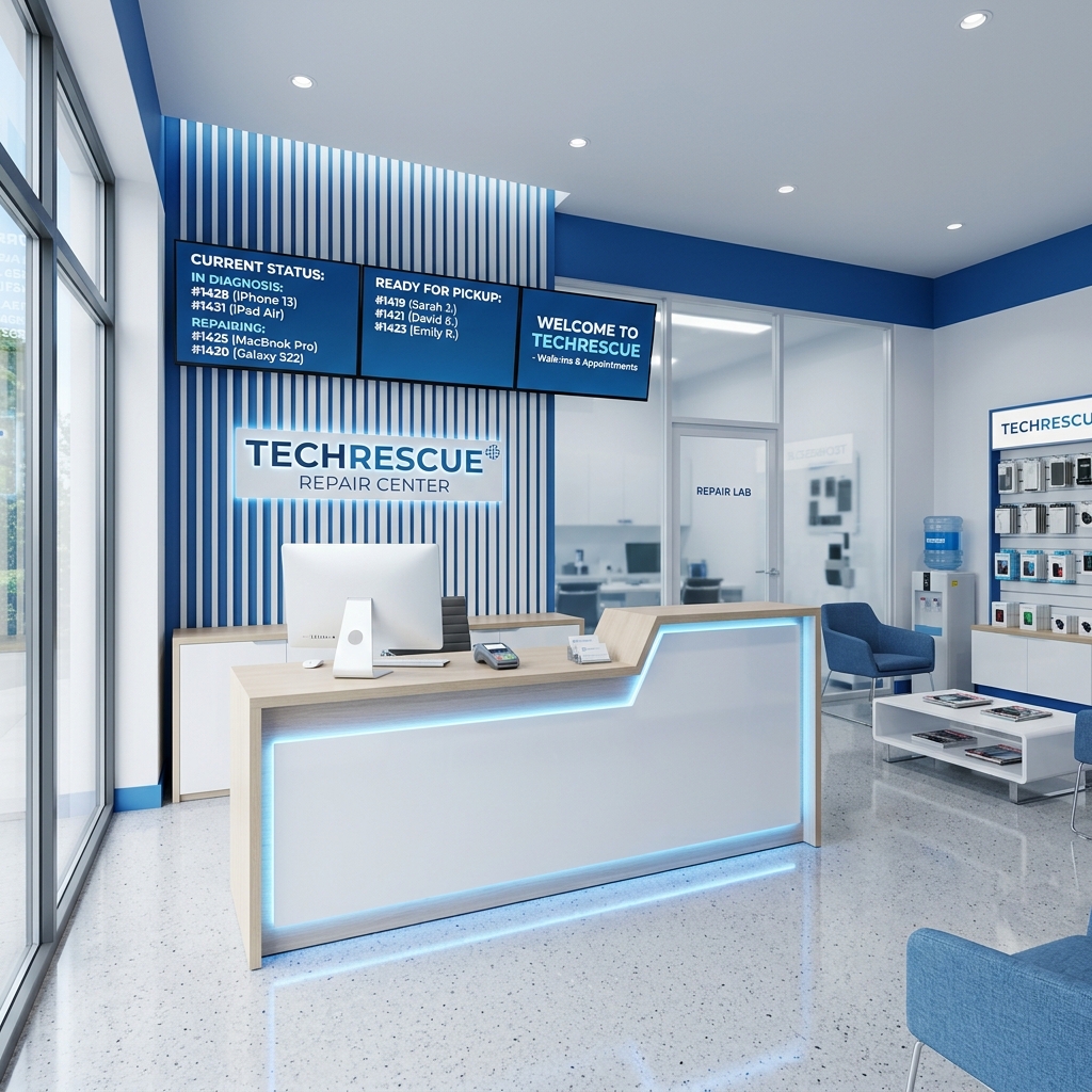 Recepção com atendimento mais rápido